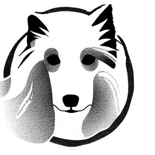 Shetland sheepdog tattoo design idea