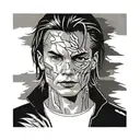 nome River Phoenix  tattoo design idea