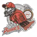 phillies tattoo design idea