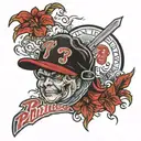 phillies tattoo design idea