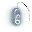 Treble clef illuminated by a lighthouse.. The treble clef will be watermarked.. Number 18 and a peace sign tattoo design idea