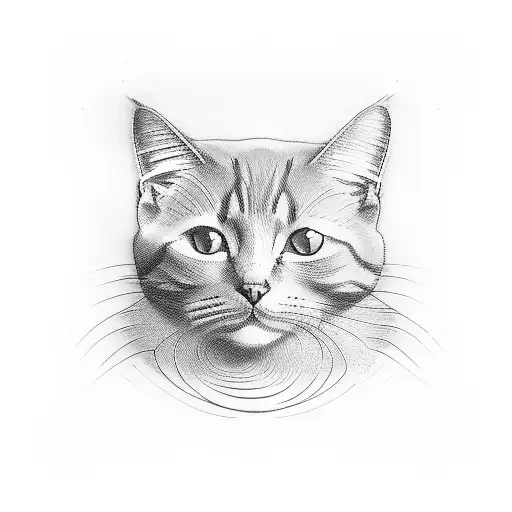 cat paws, tree, 2003 tattoo design idea