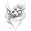 avatar 4 elements balancing together tattoo design idea