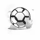 old soccer stadium  tattoo design idea