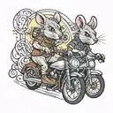 bikermice from mars tattoo design idea