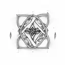 hebrew my beloved is mine and i am hers tattoo design idea