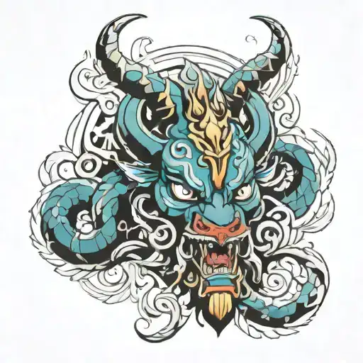 vajra tattoo design idea