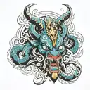 vajra tattoo design idea