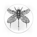 alice in chains jar with flies album cover tattoo design idea