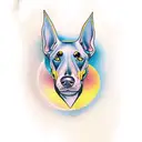 doberman tattoo design idea