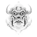 Ogun da lua  tattoo design idea