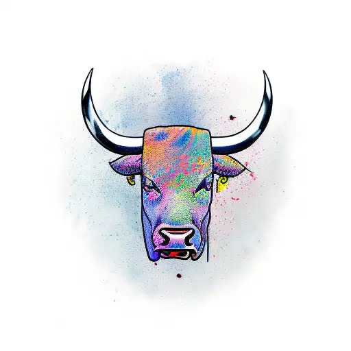 bull spanish  tattoo design idea