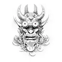 hellboy tattoo design idea