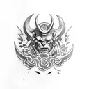 hellboy tattoo design idea