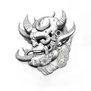 hellboy tattoo design idea