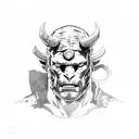 hellboy tattoo design idea