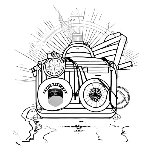 brazil vacatiom memory  tattoo design idea