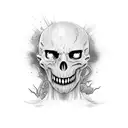 horror movie characters  tattoo design idea