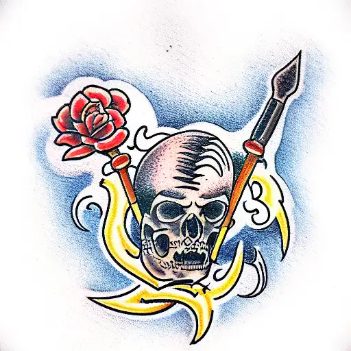  BATTLEAXE tattoo design idea