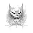 ichigo hollow tattoo design idea