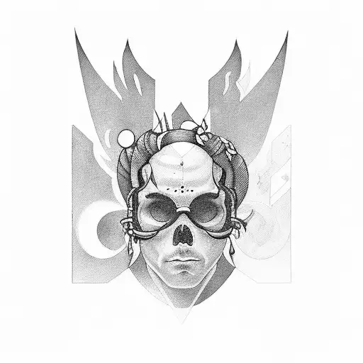 Text always owned by Marcel tattoo design idea