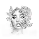 sza tattoo inspired tattoo design idea