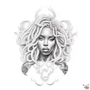 sza tattoo inspired tattoo design idea