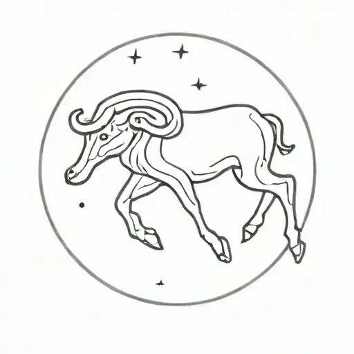 aries constellation tattoo tattoo design idea