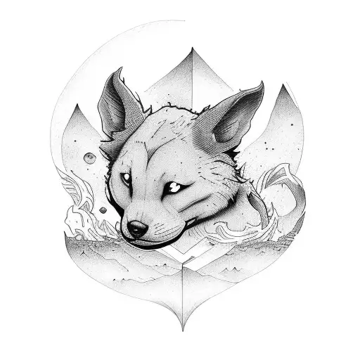 create a tattoo based on the poem "Do not go gentle into that good night" by Dylan Thomas tattoo design idea