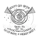 create a tattoo based on the poem "Do not go gentle into that good night" by Dylan Thomas tattoo design idea