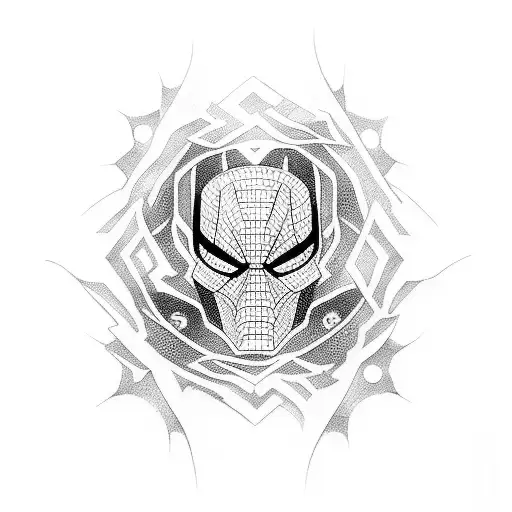 marvel tattoo design idea