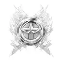 marvel tattoo design idea