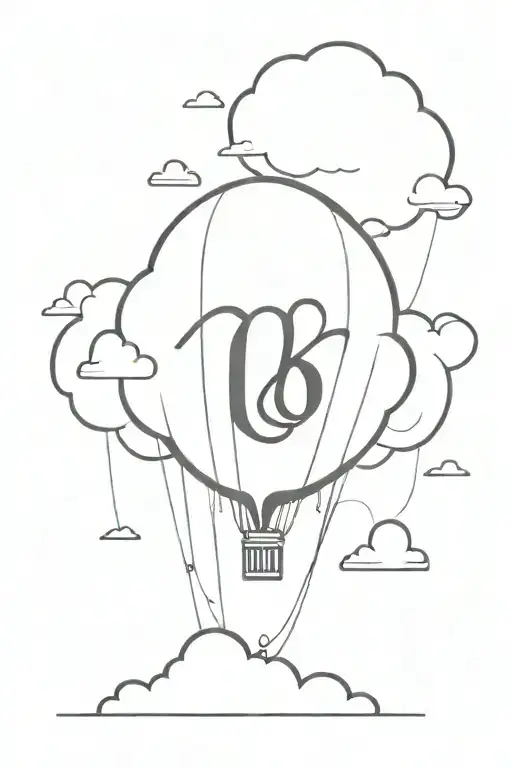 put the text Vanish with thunder around it and have like clouds and a clown face around it too also put the number 10k  tattoo design idea