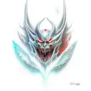 Aatrox, The Darkin Blade tattoo design idea