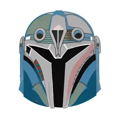 the mandalorian helmet tattoo design idea
