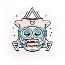 adventure time tattoo design idea