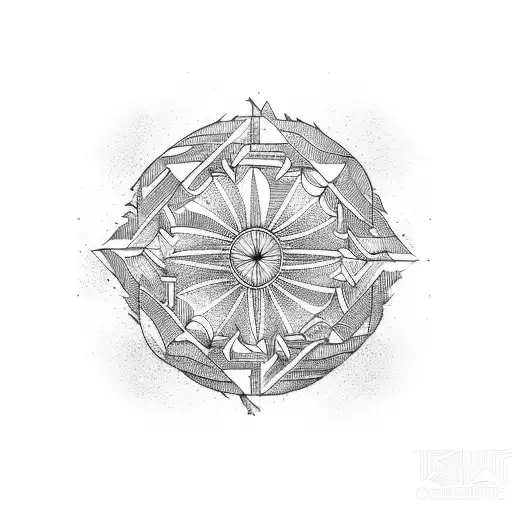 Ancient Greece tattoo design idea