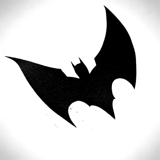 Batman Logo tattoo design idea
