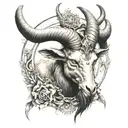 Baphomet tattoo design idea