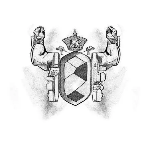 military tribune arm tattoo tattoo design idea