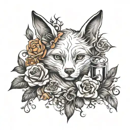 make me a tattoo for a depressed alcoholic tattoo design idea