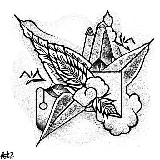 420 tattoo design idea