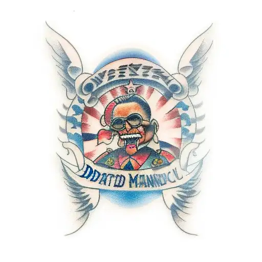 dad memorial  tattoo design idea