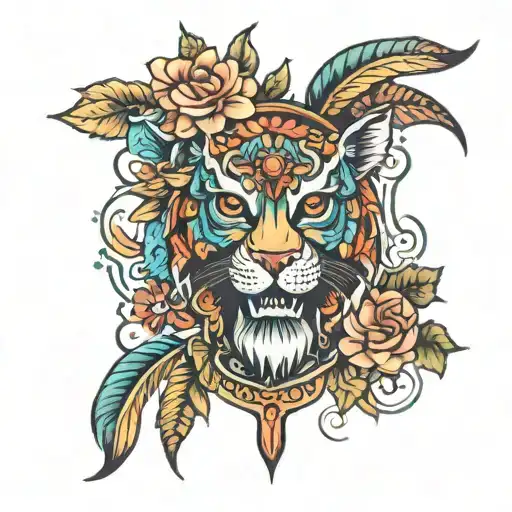 Miami Beach tattoo design idea