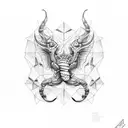 Aubrey, Ryan, Scorpio, Virgo  tattoo design idea