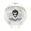 death note tattoo design idea