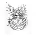 death note tattoo design idea