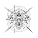 da vinci tattoo design idea