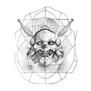 da vinci tattoo design idea