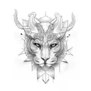 111 tattoo design idea